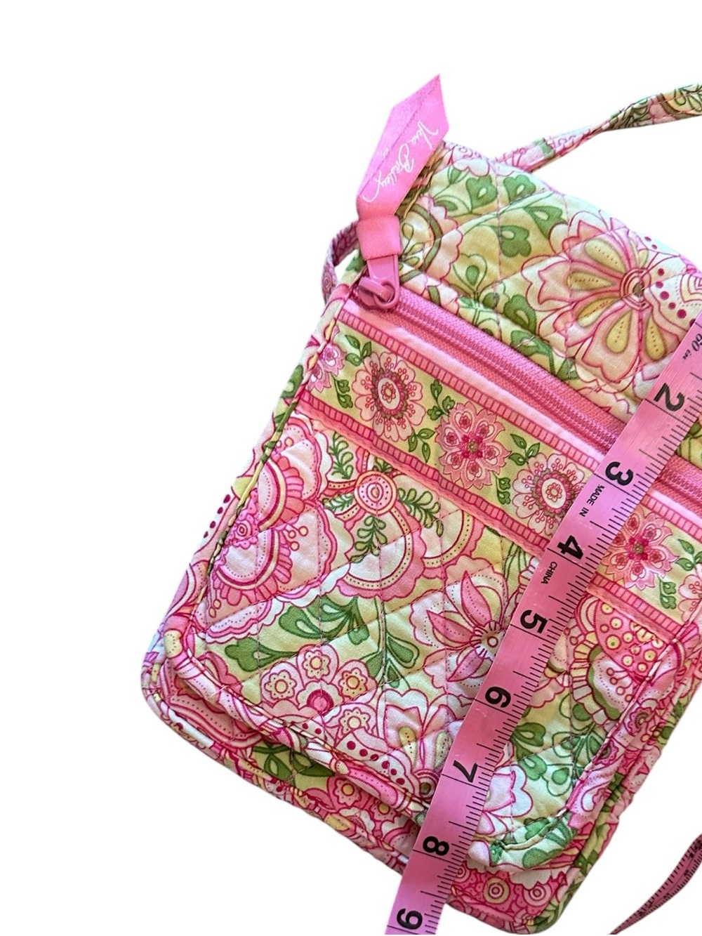 Vera Bradley Pink Petal Pink Quilted Crossbody & Wallet Set Vtg Vintage - Picture 8 of 14